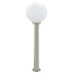 Bollard Light with Sensor 80 cm Stainless Steel IP44