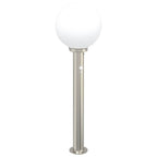 Bollard Lights with Sensor 3 pcs 80 cm Stainless Steel IP44