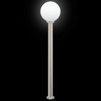 Bollard Lights with Sensor 3 pcs 120 cm Stainless Steel IP44