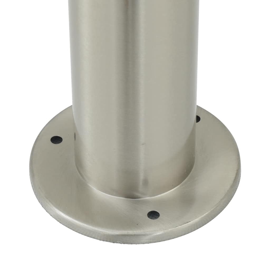 Bollard Lights with Sensor 3 pcs 120 cm Stainless Steel IP44