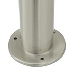 Bollard Lights with Sensor&Outlet 3 pcs 80 cm Stainless Steel IP44
