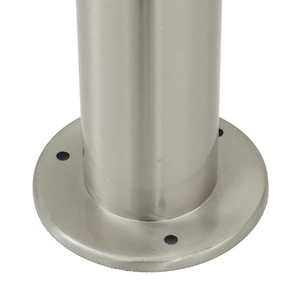 Bollard Light with Sensor&Outlet 120 cm Stainless Steel IP44