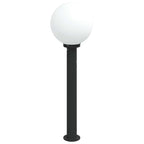 Bollard Light with Sensor 80 cm Black IP44