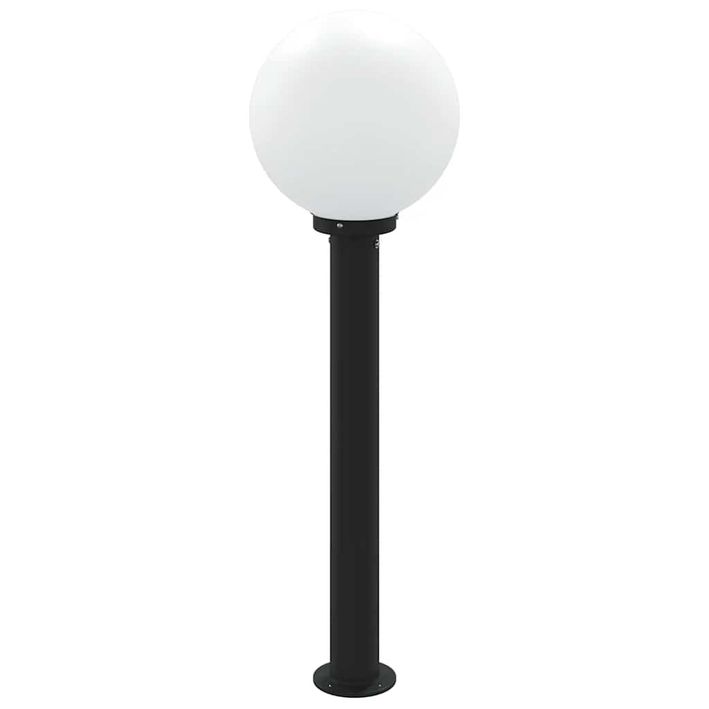 Bollard Light with Sensor 80 cm Black IP44
