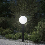 Bollard Light with Sensor 80 cm Black IP44