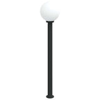 Bollard Light with Sensor 120 cm Black IP44