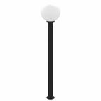 Bollard Light with Sensor 120 cm Black IP44
