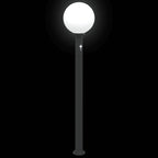 Bollard Light with Sensor 120 cm Black IP44