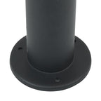 Bollard Light with Outlet 80 cm Black IP44