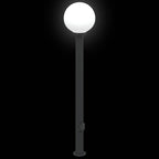 Bollard Light with Outlet 120 cm Black IP44