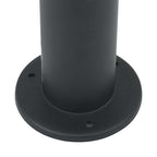 Bollard Light with Outlet 120 cm Black IP44