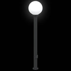 Bollard Lights with Outlet 3 pcs 120 cm Black IP44