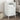 Bedside Cabinet White 36x39x68 cm Steel