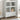 Highboard White 68x39x101.5 cm Steel