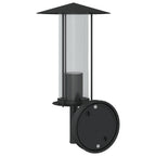 Outdoor Wall Light Black Stainless Steel