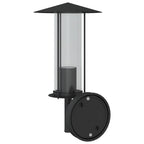 Outdoor Wall Lights 2pcs Black Stainless Steel