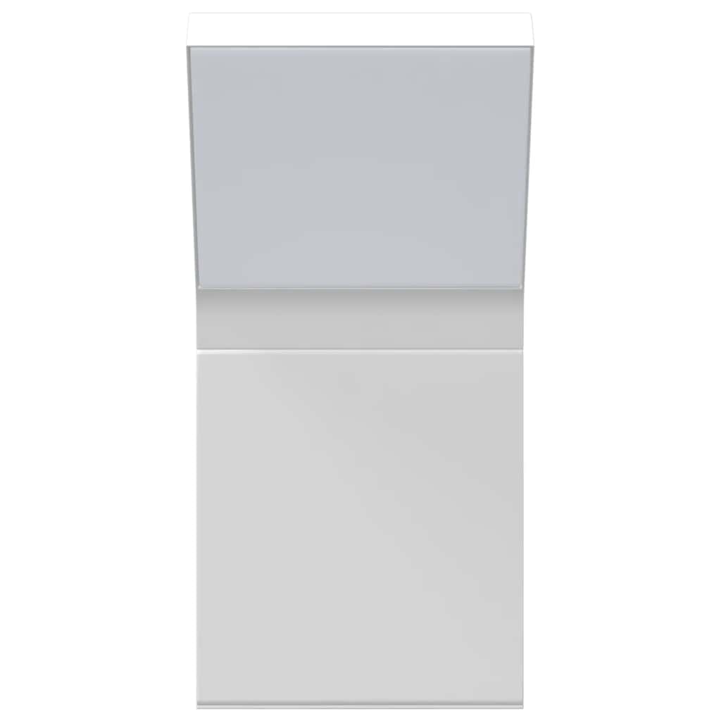 Outdoor LED Wall Light White Die-cast Aluminium