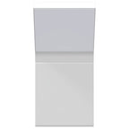 Outdoor LED Wall Lights 2pcs White Die-cast Aluminium