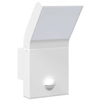 Outdoor LED Wall Lights with Sensors 2pcs White Die-cast Aluminium