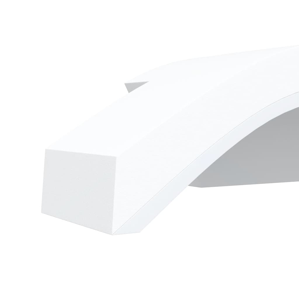 Outdoor LED Wall Lights 2pcs White Die-cast Aluminium