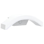 Outdoor LED Wall Lights with Sensors 2pcs White Die-cast Aluminium