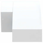 Outdoor LED Wall Lights with Sensors 2pcs White Die-cast Aluminium