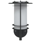 Outdoor Wall Light Black Stainless Steel