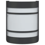 Outdoor Wall Lights 2pcs Black Stainless Steel