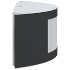 Outdoor Wall Lights 2pcs Black Stainless Steel