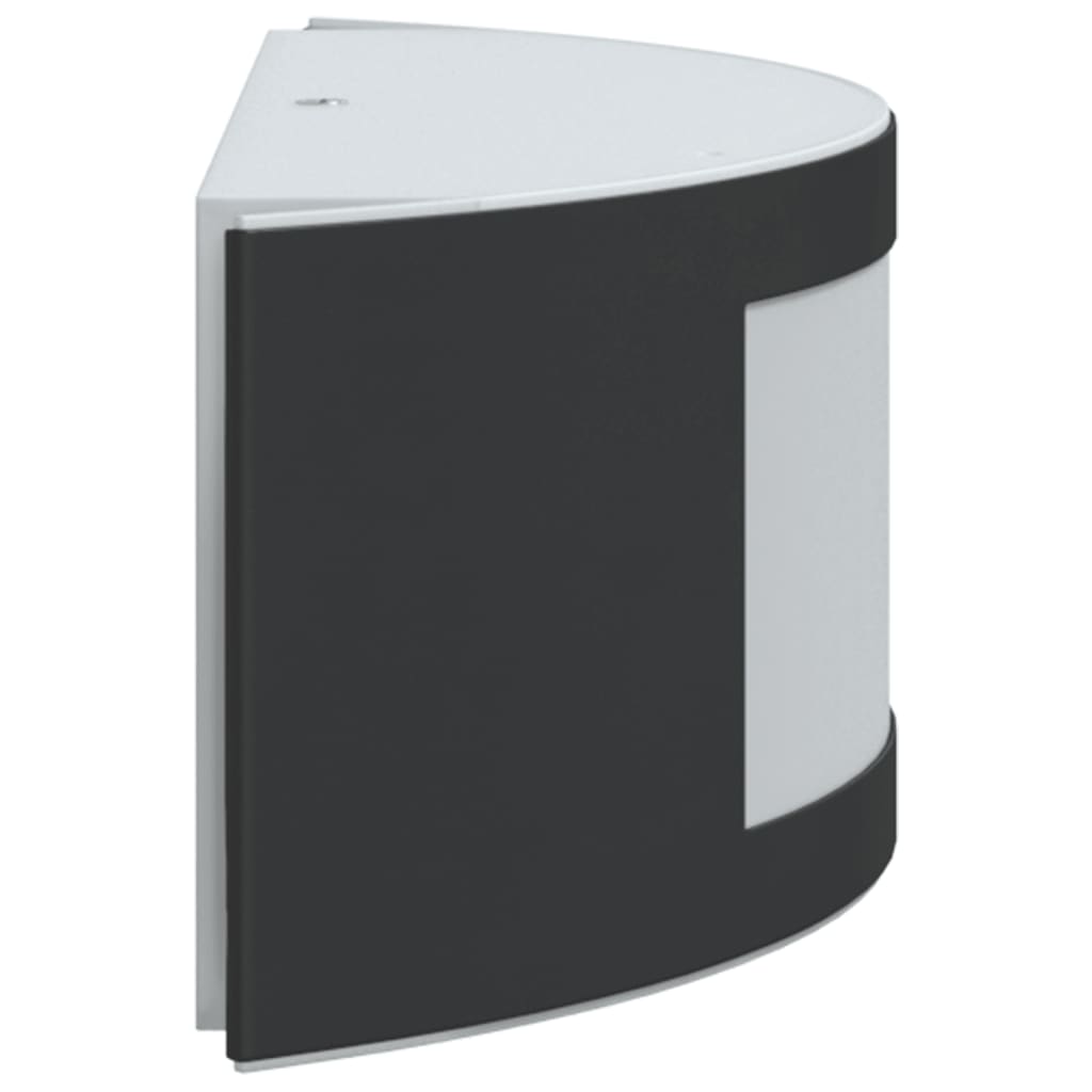 Outdoor Wall Lights 2pcs Black Stainless Steel