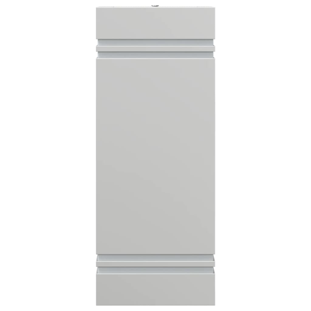 Outdoor Wall Light Silver Stainless Steel