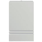 Outdoor Wall Light Silver Stainless Steel