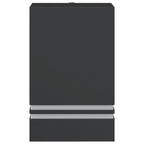 Outdoor Wall Light Black Stainless Steel