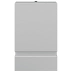 Outdoor Wall Light Silver Stainless Steel