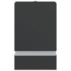 Outdoor Wall Light Black Stainless Steel