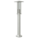 Outdoor Floor Lamp Silver 60 cm Stainless Steel