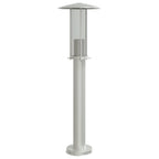 Outdoor Floor Lamp Silver 60 cm Stainless Steel