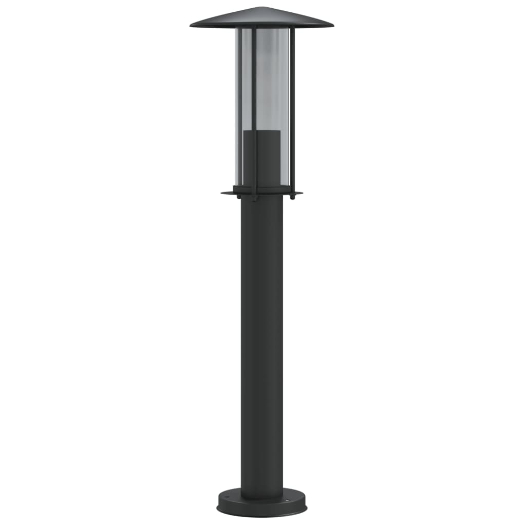 Outdoor Floor Lamp Black 60 cm Stainless Steel
