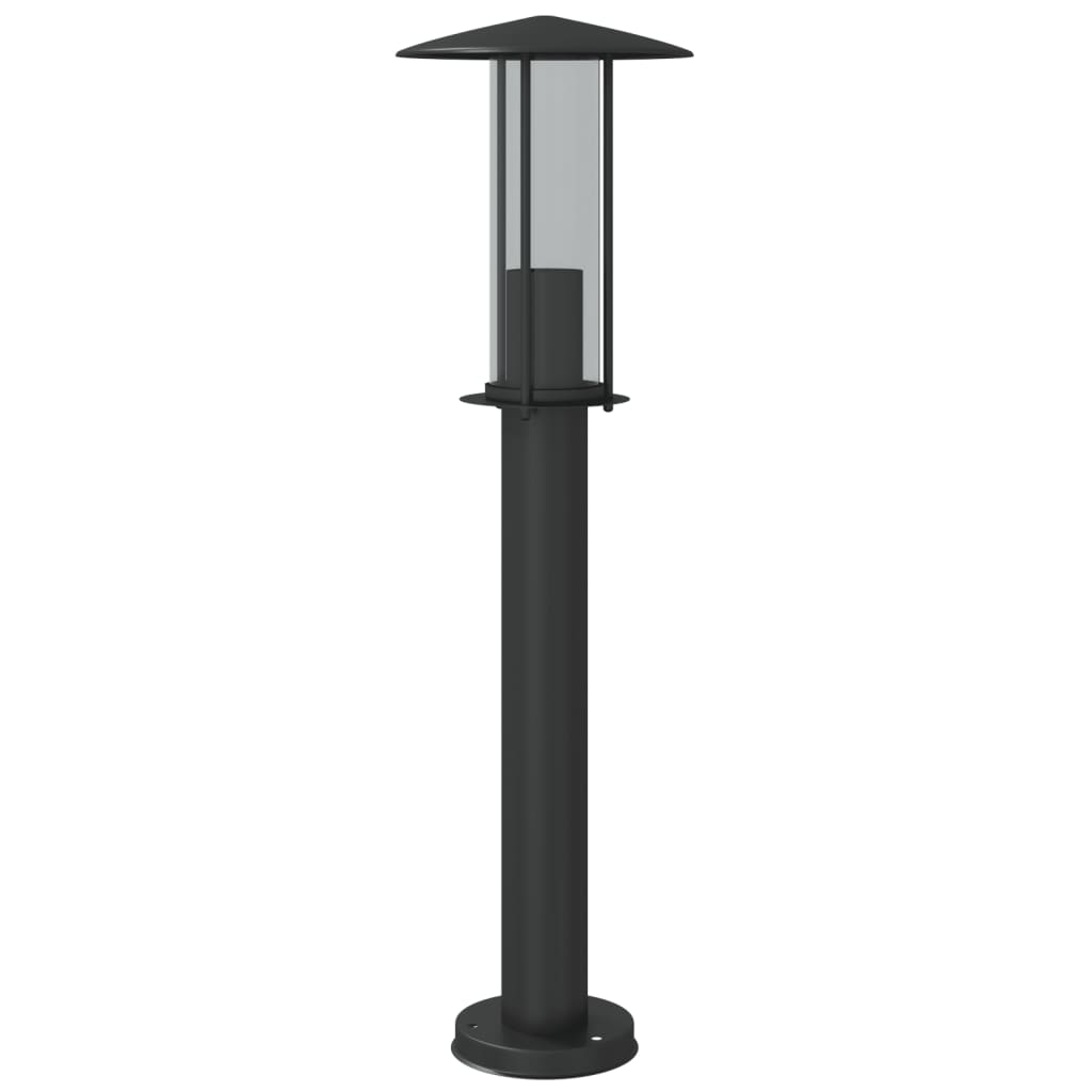 Outdoor Floor Lamp Black 60 cm Stainless Steel