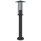 Outdoor Floor Lamp Black 60 cm Stainless Steel