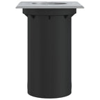 Outdoor Ground Light Square Black 10.5x10.5cm Die-cast Aluminium