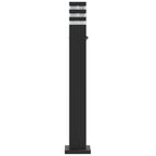 Outdoor Floor Lamp with Sensor Black 80 cm Aluminium