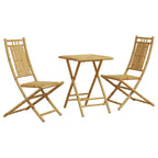 3 Piece Bistro Set Bamboo