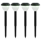 Solar Pathway Lights with Ground Spikes 4 pcs Warm White & RGB