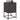 Bedside Cabinets 2 pcs Black 36x39x60.5 cm Steel