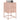 Bedside Cabinets 2 pcs Pink 36x39x60.5 cm Steel