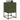Bedside Cabinets 2 pcs Olive Green 36x39x60.5 cm Steel