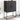 Highboard Black 68.5x38.5x107 cm Steel
