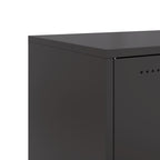 Sideboard Black 68x39x72 cm Steel