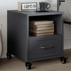 Bedside Cabinet Anthracite 36x39x43.5 cm Steel